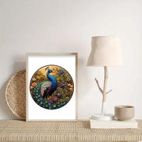 Rompecabezas De Madera En Forma De Peacock Juego Interactivo Familiar Para Adultos Y Jóvenes Puzzle Irregulares Únicos Regalo Personalizado - details 5