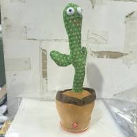 Juguete De Cactus Danzante Y Cantante Para Bebés Niños Y Niñas Registra Y Repite Lo Que Dice Planta De Algodón PP Para Jóvenes - details 6
