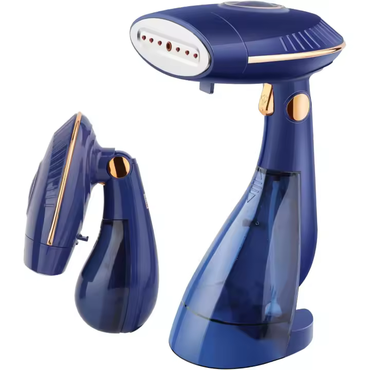 Vaporizador de ropa portátil, dos en uno para Viajes y Uso doméstico, vapor potentio, calor en 10 Segundos. - 1