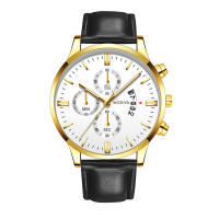 Reloj De Pulsera De Lujo Para Hombre En Acero Inoxidable Calendario De Negocios Quartzo Estilo Casual Y Moda Sin Resistencia Acuática - details 2