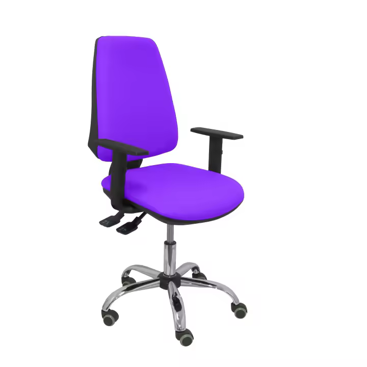 Piqueras Y Crespo Silla Elche S 24 Horas BALI Lila Ergonómica con Espuma Viscoelástica - 1