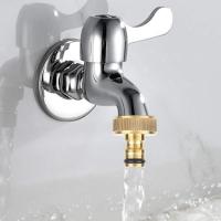 Adaptador de manguera de agua de conexión rápida, conexión de manguera hembra de manguera de 1 pulgada para conectores de piezas de manguera de jardín doméstico - details 0