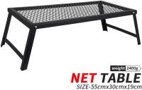 Parrilla portátil para barbacoa familiar - Estufa de carbón para barbacoa en acero inoxidable con parrilla enchapada - Senderismo, campamentos, viajes, picnics, cocina al aire libre - Almacenamiento plegable - details 3
