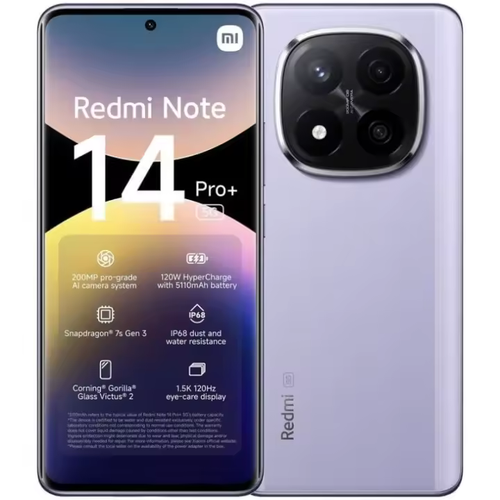 Xiaomi Redmi Note 14 Pro Plus 256GB  Pantalla 6,67" - 1