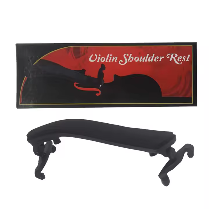 Almohadilla De Hombro Para Violín Profesional De Alta Calidad Tamaños 3/4 4/4 Negro Accesorios De Violín Suave Soporte - 1