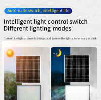 Lámpara Solar de 300W para Exterior, Focos impermeables, Luces Solares with a Distancia, reflector de Luz, Luces de Jardín y Calle - details 8
