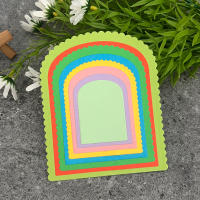 Molde De Corte De Metal En Forma De Flor Redonda Cuadrada Triangular Y Irregular Para Scrapbooking Tarjetas Y Manualidades - details 4