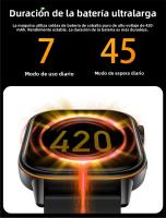 Reloj Inteligente GPS Para Android Y iOS 2.01 Pulgadas Pantalla TFT Correa De Silicona Impermeable Con Compass Y Monitor De Salud Fitness Tracker Llamadas Bluetooth - details 17