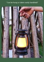 Lámpara De Camping Recargable USB Portátil Con Carga Solar 3000-5000K Dimmer Sin Etapas Luz Para Tents Material ABS Fuente De Luz LED - details 2