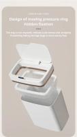 Bandeja De Baño Inteligente Almacenamiento Automático Blanco Sensor Táctil Ecológico 15L Sin Cierre De Plástico Rectangular - details 5