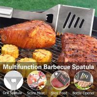Juego de Utensilios para Barbacoa de Acero Inoxidable con Maletín de Almacenamiento - details 1