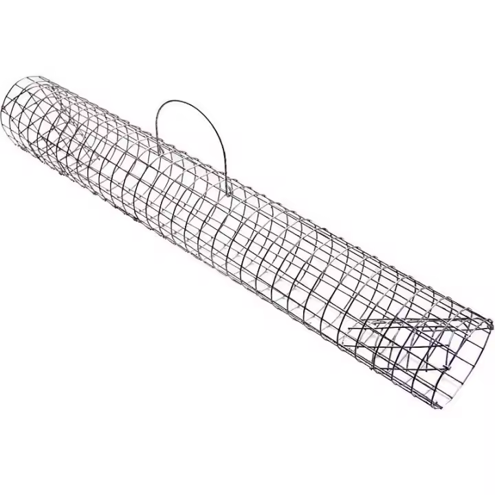 TRAMPA DE TUBO PARA CONEJOS - 1