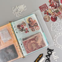 Libro De Almacenamiento A5 Para Folders Y Protector De Páginas Para Álbum De Fotocartón Y Estampado Portaenvelopes Estilo Scrapbooking Y Stamping - details 6