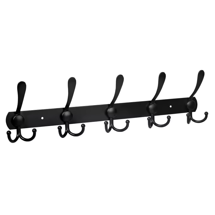 T-Lovendo PERCHAS PARED METAL AM-SIR415 | Pack de 6 Unidades - 1