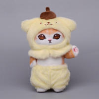 Llavero De Peluche Kawaii 13CM Hello Kitty Kuromi Hanyodon De Sanrio Anime Colgante Para Mochila Accesorio De Derivados Animación Unisex - details 6