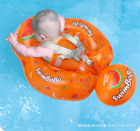 Círculo de Bebés, Círculo de Natación para niños, Círculo de axilas, Bolsa de asiento de fruta Naranja, Bola flotante desmontable - details 1