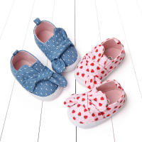 Zapatos De Bebé Para Primavera Y Verano Suaves Con Suela De Algodón Para Niñas Zapatos De Pre-walk Slip-on Color Rosa/Azul - details 13