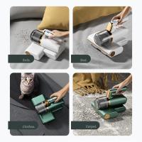 Aspiradora inalámbrica antiácaros, limpiadora de colchones con esterilización UV, eliminadora de ácaros de mano para cama, almohada y sofá, color blanco - details 1