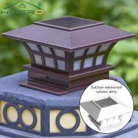 Lámpara De Pared Solar LED Impermeable Para Jardín Y Park Luminoso De Post De Café Decoración Exterior Iluminación De Calle - details 0
