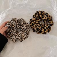 Scrunchies De Impresión De Leopardo Cinta Elástica Para El Cabello Accesorio Elegante Para Mujer Amarrar El Cabello Con Alta Elasticidad - details 4