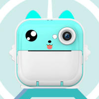 Cámara Digital Para Niños Q5 Con Impresora Térmica Mini Cámara Que Imprime Fotos Regalo Para Niños Camera Infantil Instantánea - details 0