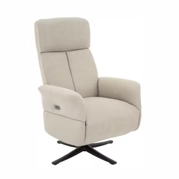 Sillón Relax Giratorio Slaap Bimba Piedra Eléctrico, 2 Motores, Cabezal Manual (Entrega pie de calle, fácil montaje) - 1