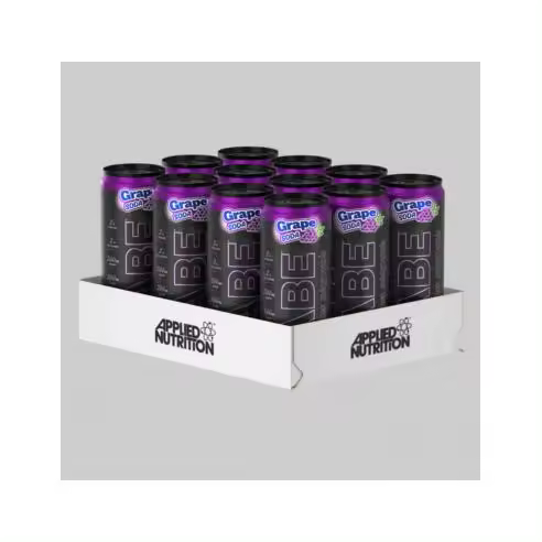 CAJA BEBIDA ENERGETICA (12X330ML) AMERICAN GRAPE - ABE - 1