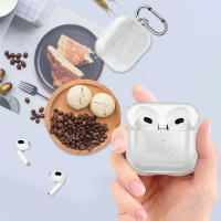 Funda De Auriculares Con Llavero De TPU Suave Brillante Y Plateado Para Airpods 3er Generación 2da Generación 1er Generación pro 2024 Accesorio De Cubierta Protectora - details 2