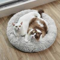 Cama Redonda para Mascotas Antiestress de Lujo - Elegancia y Confort para Perros y Gatos - details 2