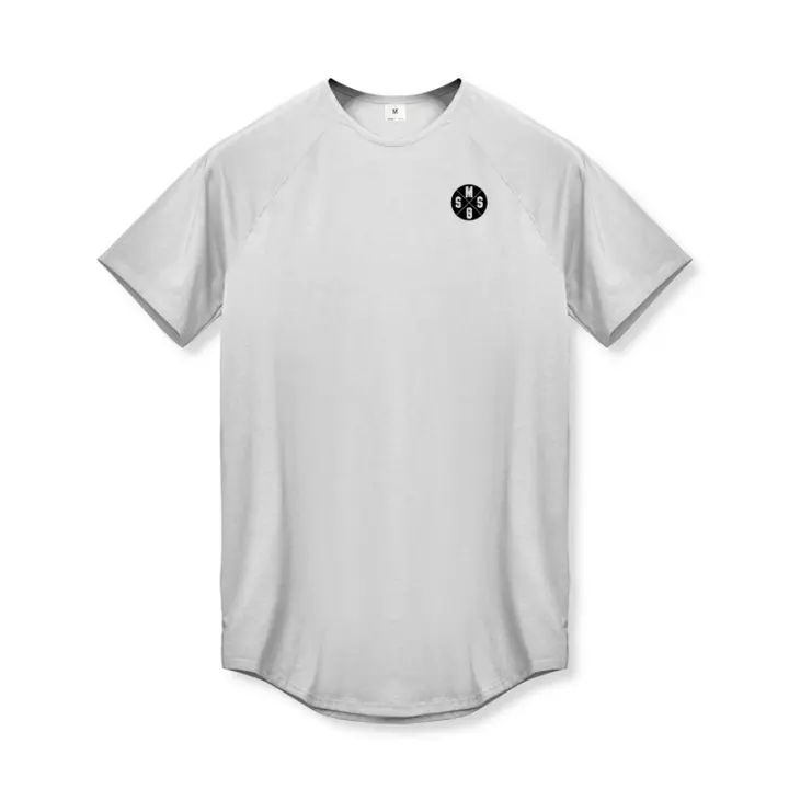 Men's Quick Drying Short Sleeve Running breathable Freely Sports T-shirt Summer Thin Cool Fitness Training Tops - 1