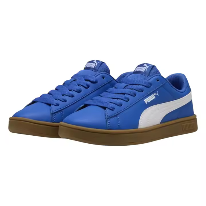 Zapatillas Puma Rickie Classic V Azul Blancas Caramelo 394252-17 Casual Junior Niño - 1