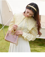 Bolso Bandolera De Cadena Transparente Y Fresco De Goma Con Estilo De Internet Popular Pequeño Y Versátil Para Mujer - details 11