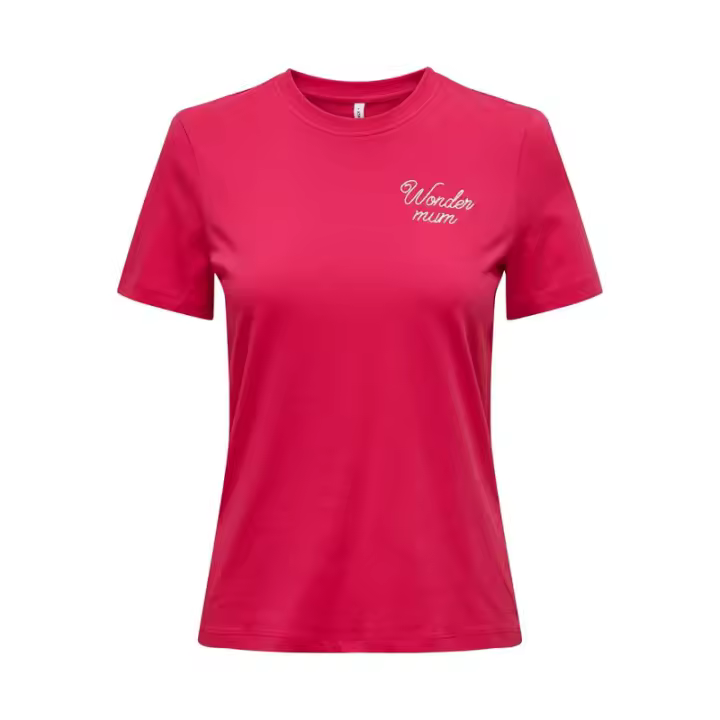 Camiseta Mum Rosa de Only - 1