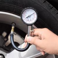 Testador De Presión De Neumáticos De Coche 100Psi Con Tubo Largo Precisión Alta Medidor De Tamaño Para Automóvil Motocicleta Camión Bicicleta Herramientas De Medición - details 5