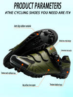 Zapatos De Ciclismo MTB Neutrales Compatibles Con Pelaton Zapatos Deportivos De Ciclismo Para Hombres Diseño Con Banda Reflejante - details 2