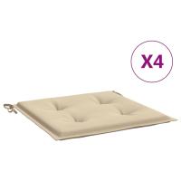 vidaXL Cojines sillas de jardín 4 uds tela Oxford 40x40x3 cm Color Antracita,  Gris,  Negro y mas Cojín Decorativo de Asiento Cojines de muebles de salon - details 5