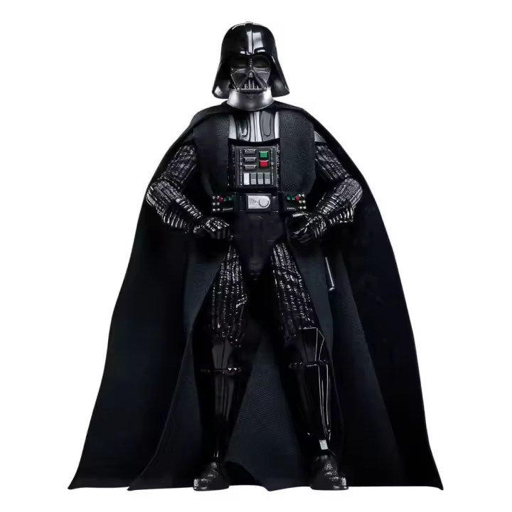 Hasbro Figura De Acción De Archivo De La Serie Negra Darth Vader Star Wars 15 Cm - 1