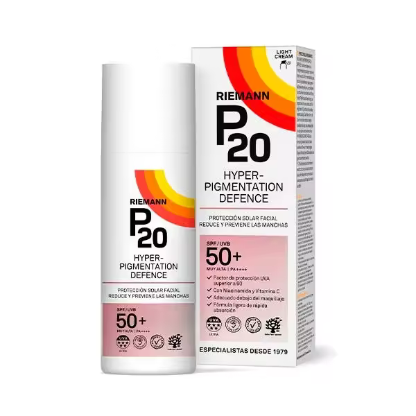 P20 Hyperpigmentación Defense Solar Facial SPF50+ 50ml - 1