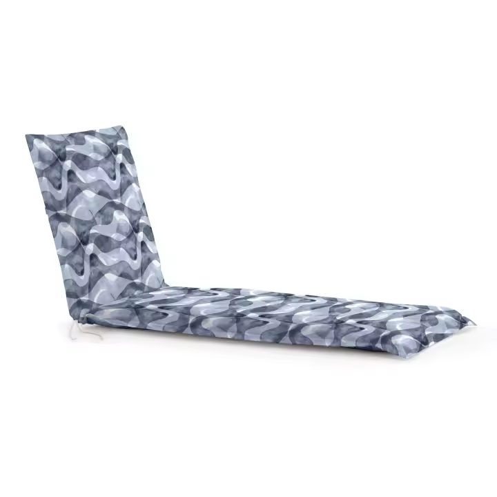BL Belum Cojín para Tumbona Impermeable y Resistente con Volante Decorativo - 1