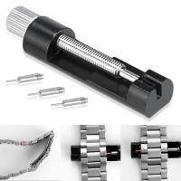 Kit De Herramientas Profesionales Para Reparación De Relojes Herramienta Extendible Para Cortar Y Remover Correas De Reloj Material De Acero Inoxidable Set De Soporte Para Montaje De Bandas - details 4