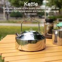 Tetera De Acero Inoxidable Para Exteriores Con Mango Cerrado Portátil Para Camping Y Picnics Cocina Al Aire Libre 1L Accesorio De Cocina - details 6