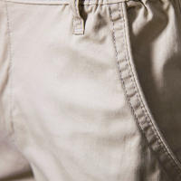 Verano nuevos pantalones cortos casuales de algodón para hombres europeos y americanos rectos ajustados pantalones de cinco cuartos ropa de hombre de color sólido de gran tamaño - details 18