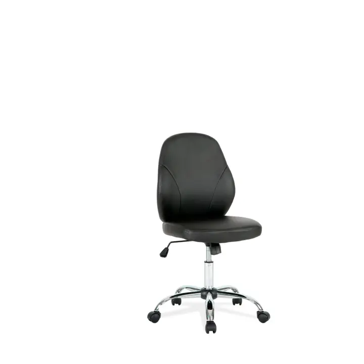 Furniture Style S.L. Silla de Oficina Furniture Style Estela en Símil Piel Blanco o Negro - 1
