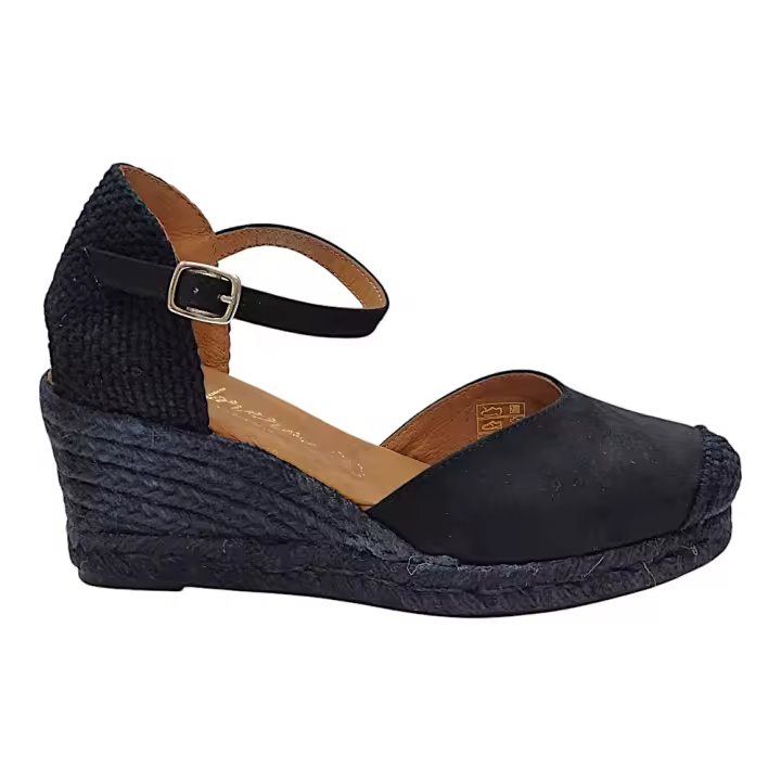 Shoes Alpargatas marca Cabrera para mujer en color negro - 1
