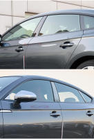 Cubierta De Columna De Puerta Y Ventana En Fibra De Carbono Para Nissan Qashqai J11 2016-2021 Adorno De Estilo En Cromo - details 5