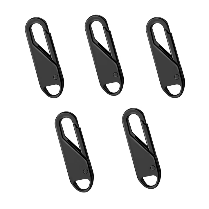 Kit De Reparación De Cremalleras Con 5 Piezas Cabeza De Cremallera Metálica Para Reparación Y Reemplazo Universal - 1