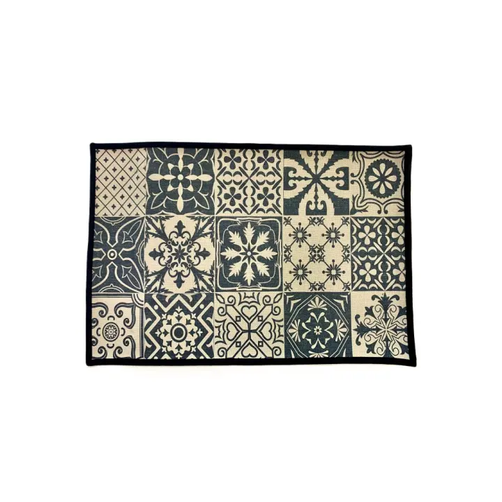 ALFOMBRA DE COCINA AMIKO MODELO GYRA CON MEDIDA 60X40 CM. - 1