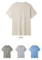 SEMIR Camiseta Para Hombre Primavera 2024 Casual Clásica De Color Sólido Cuello Redondo Manga Corta Moda Diaria Para Trabajo - details 12
