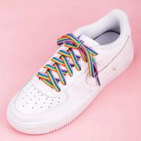 Alpargatas De Arco Iris Para Zapatos Laces De Correa Colorida Para Zapatillas De Pintalabios Y Deportes Accesorios De Cordones De Poliéster - details 6
