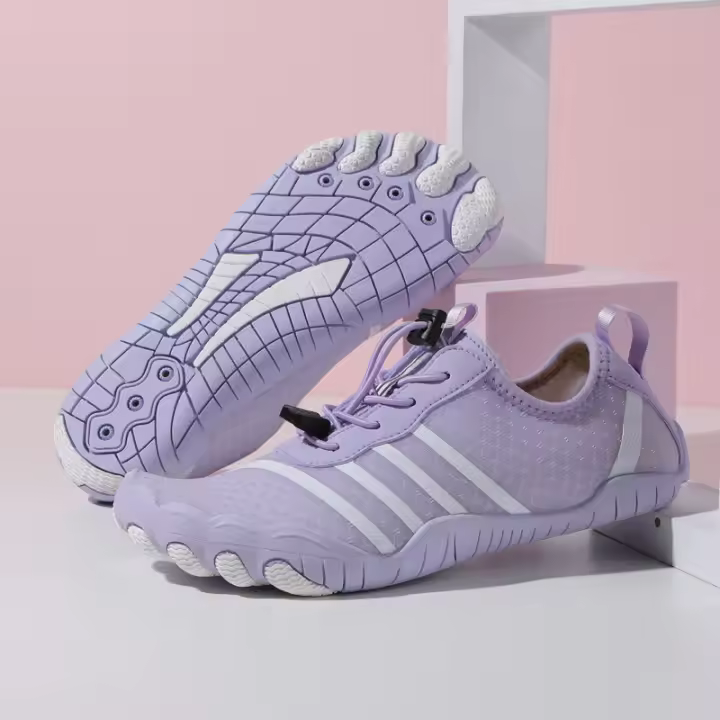 Zapatos para Nadar al Aire Libre, Zapatos para trekking en Ríos, Zapatos de Playa Descalza y agradables para la cuero, Zapatos antideslizantes para esnórquel que interfiera con la velocidad - 1